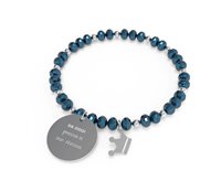 Bracciale 10 Buoni Propositi Donna in Acciaio B-5239/BL - B-5239/BL